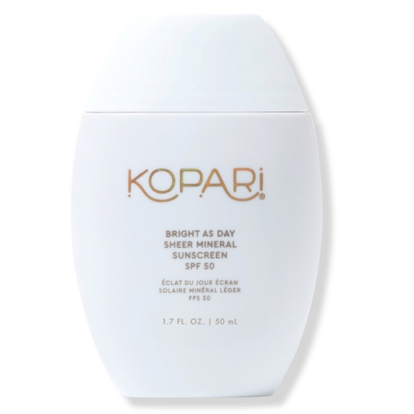 Kopari Bright As Day Sheer Mineral Sunscreen SPF 50, NIB - Picture 1 of 14